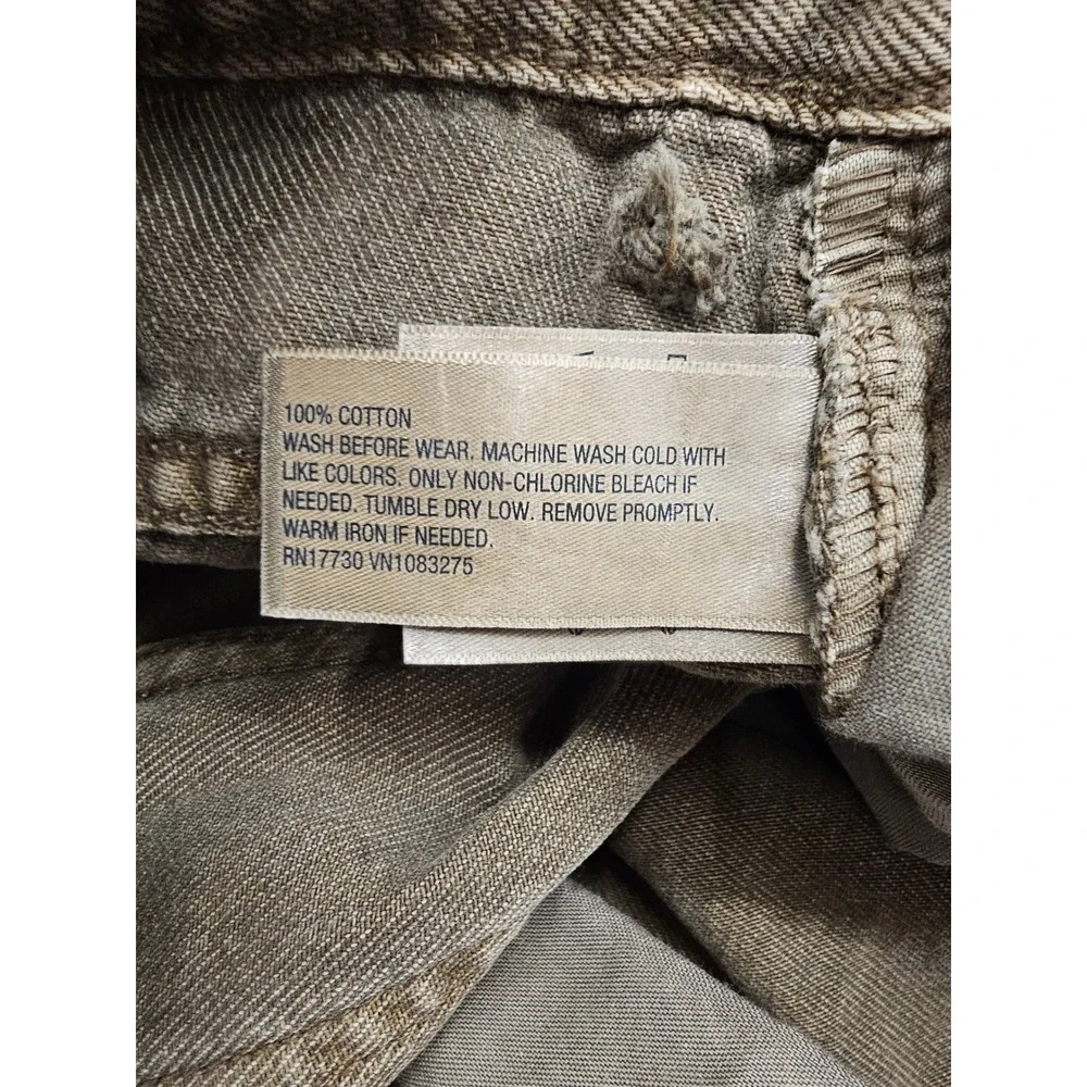 Art Class Boys Relaxed Straight Carpenter Pants Brown Cotton‎ Casual Size 18